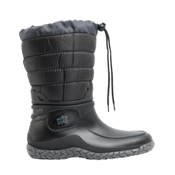 Mud Dogs NORDIC Ladies Winter Boots Black 8