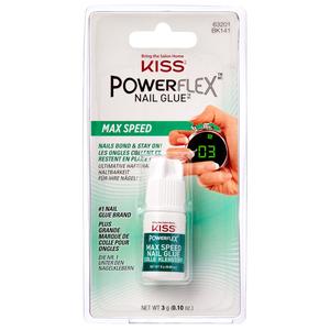 Kiss False Nails Powerflex Nail Glue Max Speed - 3g Nail Art Nail Care