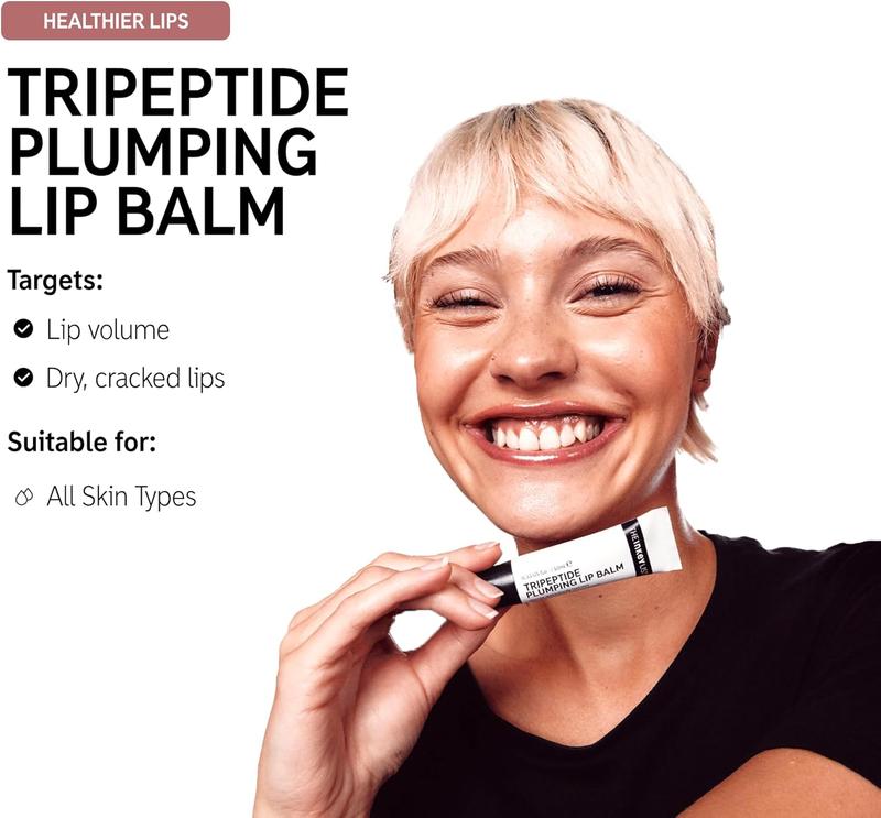 The Inkey List Tripeptide Plumping Lip Balm 10ml, Clinically Proven Plumping Tinted Lip Care, Hydrates Dry Cracked Lips, Vegan & Cruelty Free, Mocha Tint Skincare Comfort Moisturize Moisturizing 2