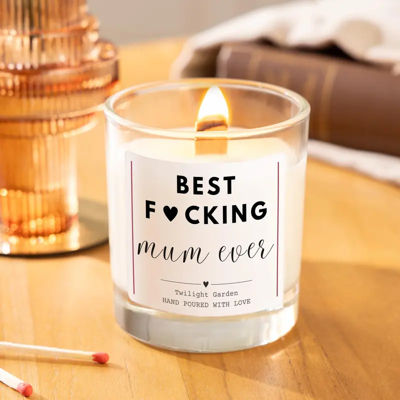 Best Mum Ever Funny Candle Gift for Mum, Mothers Day Gift, Funny Birthday Gift for Mum, Mum Gift from Daughter, Son, Mum Appreciation Gift 2
