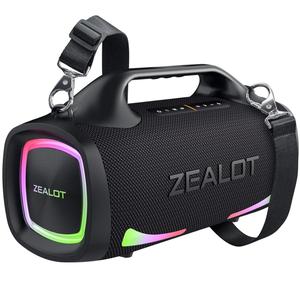ZEALOT S79 Wireless Speaker, 100W Portable Speaker with 24000mAh Power Bank Function, Outdoor Waterproof Speaker for Camping, Beach, Party, Portable Bluetooth Speaker