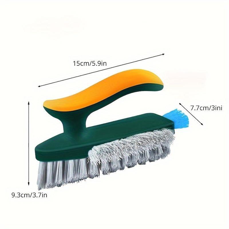 Product Introduction of 【SEENGHAR】 Versatile Triangular Cleaning Brush - No Dead Corner, Ideal for Bathroom, Kitchen, and Outdoor Use - Durable Plastic, Multi-Surface Scrubber 2