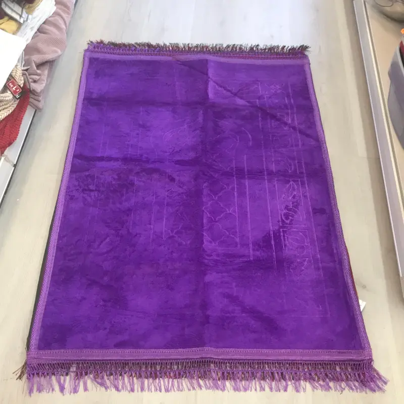 Purple prayer  rug