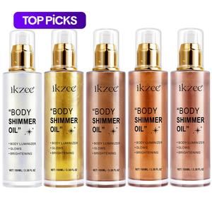 Body Shimmer Oil, Body Gloss, 1 Box Refreshing and Non-greasy Body Glitter Oil with Glow, Easy To Apply, Suitable for Face and Body Flash Oil #TOP PICKS