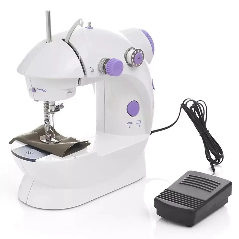 Electric Sewing Machine Portable Mini Multi Function Desktop Tailor Household
