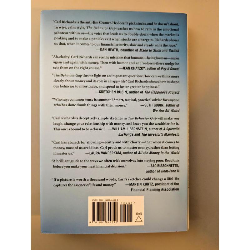 The Behavior Gap (Hardback) by Carl Richards 2