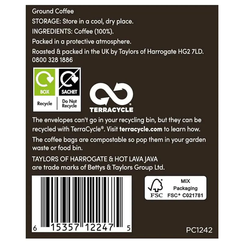 Hot Lava Java Coffee Bags, 3 Boxes of 10 (Total 30 Bags) 5