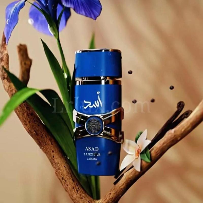 [Free Shipping]Lattafa Asad Zanzibar for Men Eau de Parfum Spray. 3.4Ounce-arab perfume Cologne Coconut 5