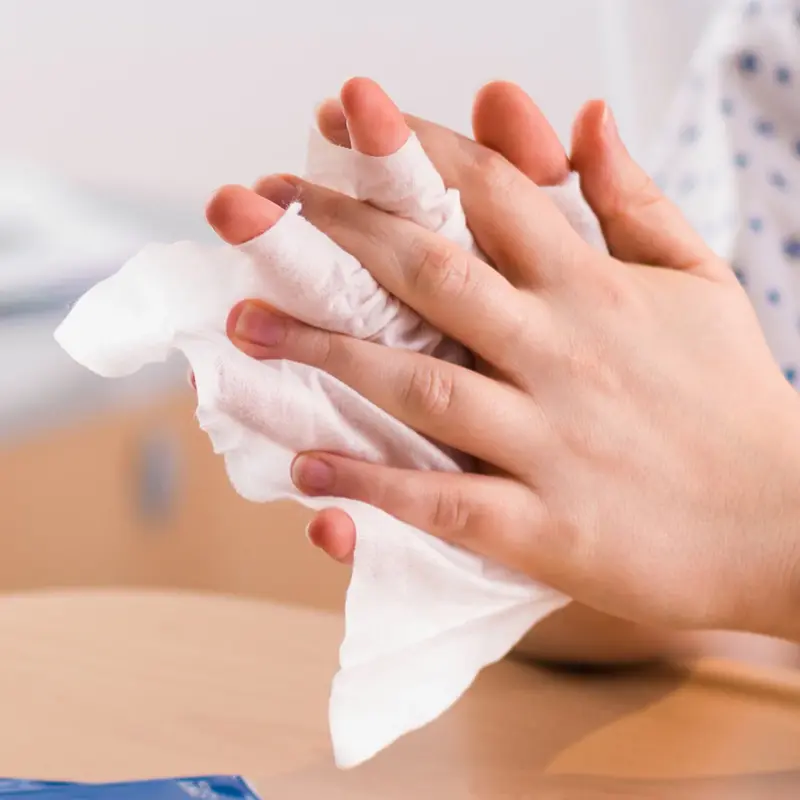 Hygienics Hand Wipes - Pack of 3 x 10 - Gentle Formula for Effective Cleaning 1