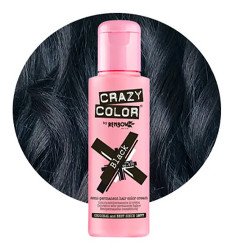 Crazy Color Semi Permanent Hair Dye Colour Cream 100ml 5