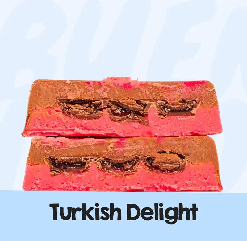 *NEW* Turkish Delight Handmade Fudge Block 250g - dessert, snack 1