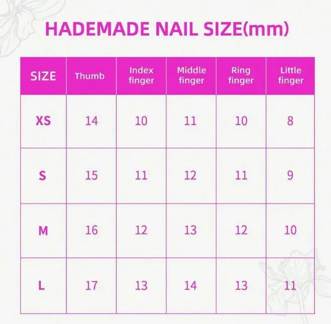 THE HANDMADE BEA – 10 Pcs Nailbea Handmade Premium Acrylic Nails | Wudhu & Salah Friendly | Reusable Press-On Nails with Adhesive Tabs | Elegant Halal Nail Art | Natural Look | Perfect for Daily Wear or Special Occasions 8
