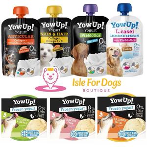 Yow Up Yogurt with Vegetable Prebiotics for Dogs and Cats, Pet Supplement for Intestinal Health and Nutrient Absorption