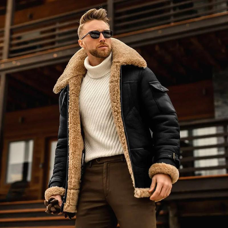 Men's Thick Fleece Winter Coat Warm & Stylish 1
