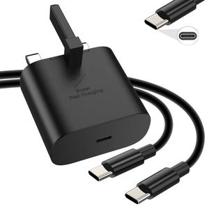 25W Fast Charger Plug and 60W Type C Cable (3.3/4.9/6.6 ft), USB C Phone Charging Adapter for Samsung Galaxy A55 5G/A15 A25 A35 A05S/S24 Plus/S24 Ultra/S23 FE;Z Fold 4 5 6, iPhone 15/16 pro, iPad, Pixel, OPPO, Vivo, Rapid Charger Replacement