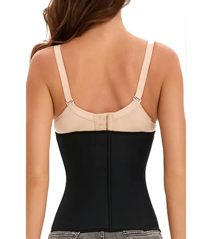 Women's High Compression Corset Waist Trainer with Zipper, Tummy Control Shaper Belt for All Seasons 3