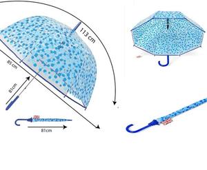 Findfashio Men's Women's Stylish And Durable Mix Polka Umbrella Perfect For Rainy Days,Sunny Weather Travel And Everyday Protection With Colourfull Desighn For Mens And Womens