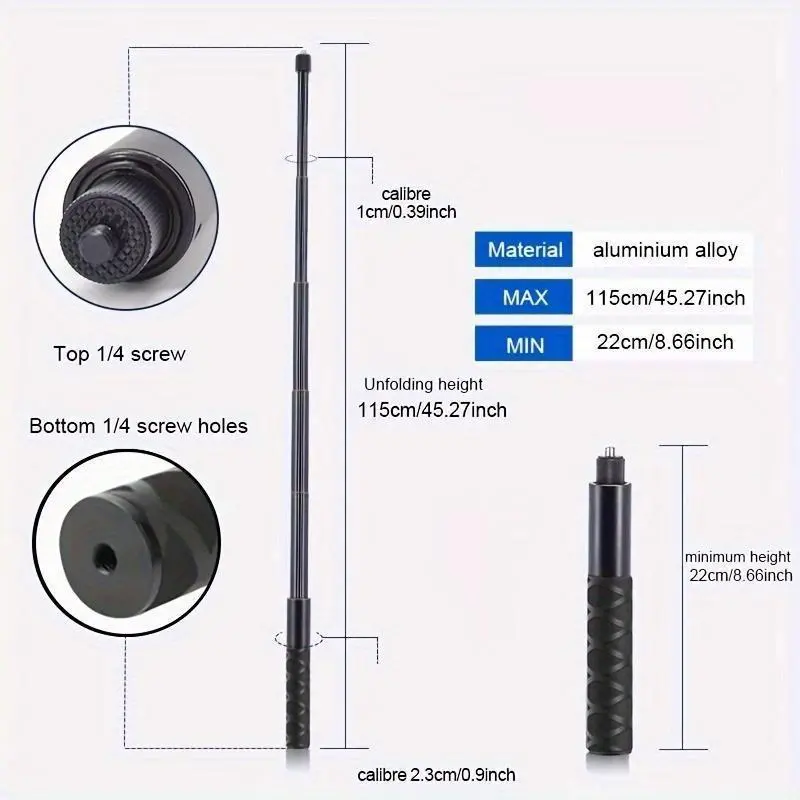 Insta360 Bullet Time Bundle Accessories: Rotating Handheld Tripod Selfie Stick Set for Insta360 X4/ X3/ GO 3S/ One X2/One RS/One R/One etc. Sports Cameras 7