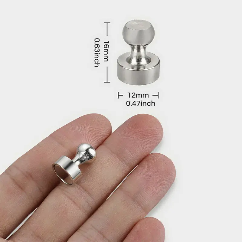 Magnetic Pins Neodymium Magnets Pin Board Magnet For Board Cone Magnets Super Strong Fridge Magnets For Home Storage Tool Decor 10Pcs 5