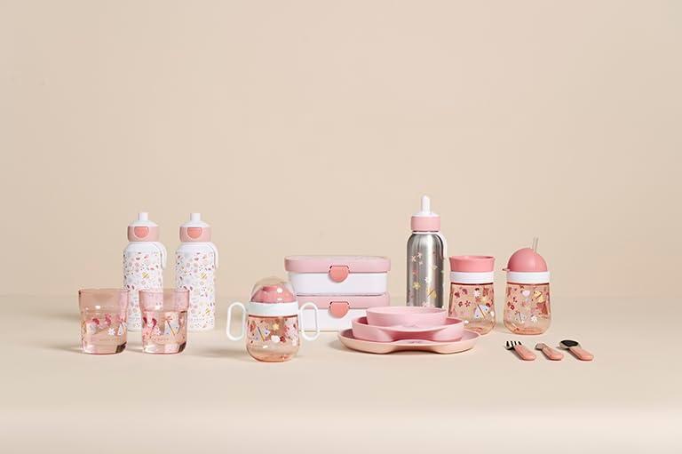 Product Introduction of Lunch Box Campus Little Dutch - Bento Lunch Box For - With Bento Compartment & Clip Closure - BPA-Free & Dishwasher Safe - 750 ml - Flowers & Butterflies Fruit Plastic 9