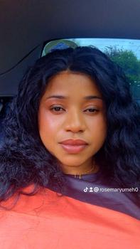 Product Review of Deep Wave 13x4 Lace Front Human Hair Wig for Women - Curly 13x6 Wet and Wavy Pre Plucked Hairline Bleach Knots, Natural Black Color from r**y 0