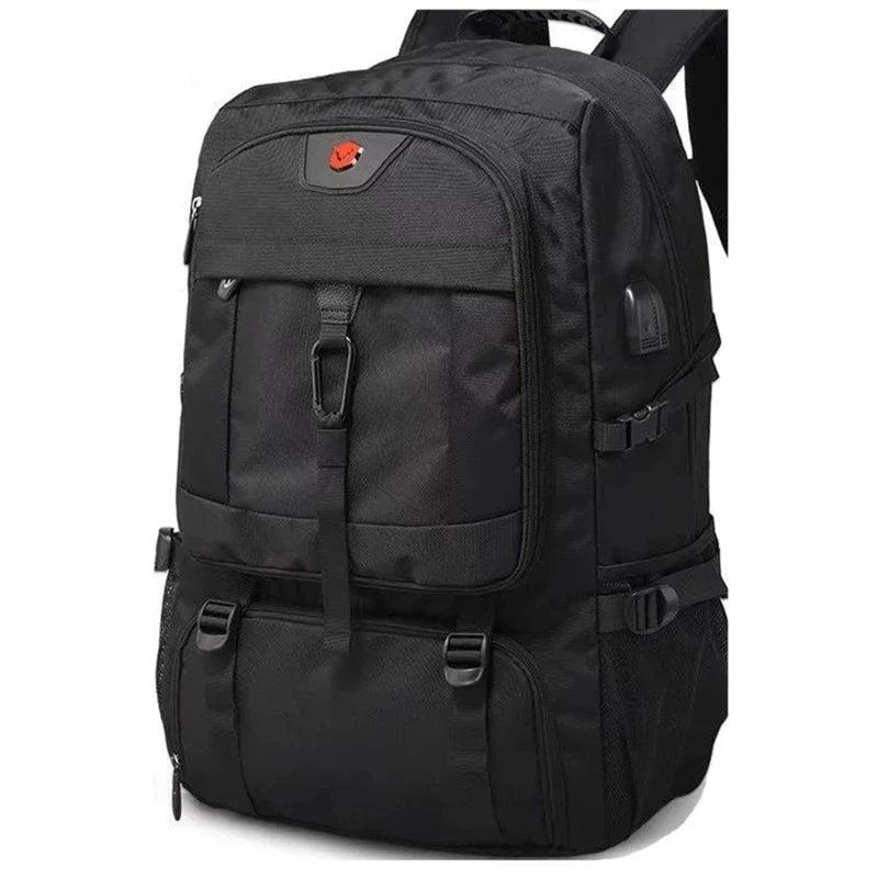 50L/80L Large Waterproof Travel Backpack with Shoe Compartment for Men 1