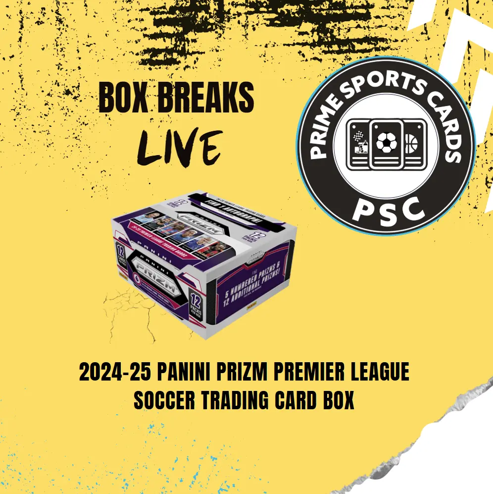FULL case 12 Box BREAK! 24/25  Panini Prizm EPL Soccer Premier League