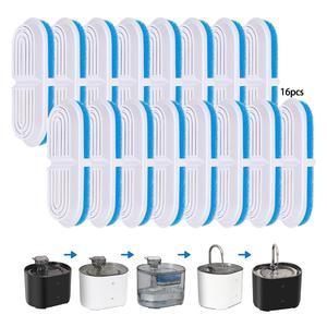 Cat Water Fountain Replacement Filter, 1 Set Multifiltration Cat Water Fountain Filter, Pet Supplies for Dogs & Cats