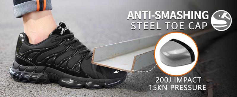 Product Introduction of Casual Trainers Men Women, Lightweight Breathable Multifunctional Shoes, Perfect for Construction Site, Exploitation Site, Forging Workshop, Manufacture, Logistics, Warehouse, Factory 6