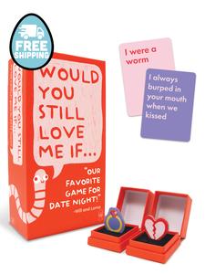 Lucky Egg - Would You Still Love Me If... Date Night Couples Game Valentine's Day Present