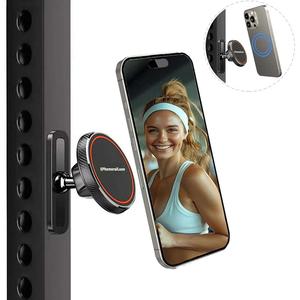 Phone Holder for Magsafe, 360 Degree Adjustable Phone Holder, Fitness Accessories for iPhone 15/14/13/12 Series, Valentine's Day Gift