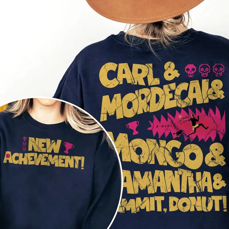 Sci-Fi Book Tee, New Achievement Shirt, Dungeon Carl Two-Sided Comfort Colors for Book Fans 1