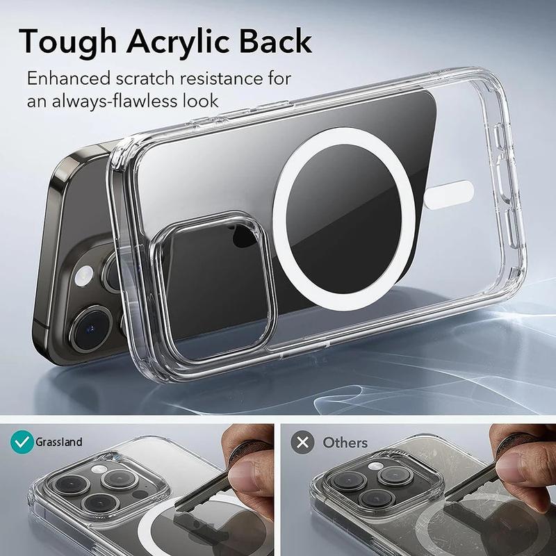 ClearShield MagRing Case – Magnetic, Military-Grade Protection for iPhone 7-16 Pro Max 3