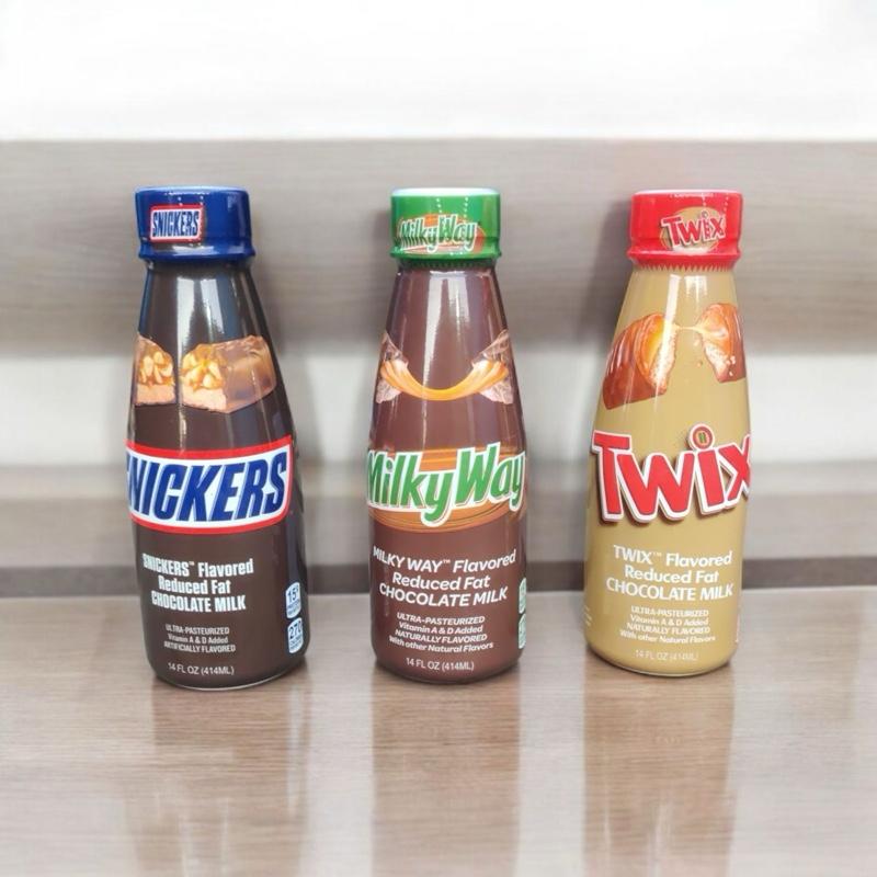 USA Twix, Snickers & Milkyway Flavoured Milk (414ml) 1