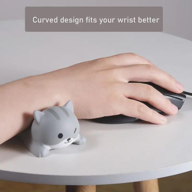 Cute Mouse Pad Keyboard Mouse Wrist Rest Support Girl Soft Computer Laptop Desk Mat Typing Protection Wrist Ergonomics Kawaii 1