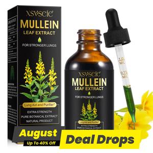 Mullein Leaf Extract Body Oil, 1 Count/2 Counts Natural Moisturizing Body Care Oil, Hydrating Body Care Serum Oil, Suitable for Men and Women