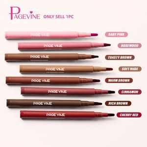 PAGE VINE Velvet Lip Contour Stain | Long-Lasting & Transfer-Proof | Easy to Apply for Defined Lips | Perfect for Gifting | Cosmetic Lip Liner #LipLiner #MakeupEssential
