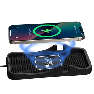 JOYTUTUS Wireless Car Charger Pad Auto Fast Charging Mat For SUV Wireless Car Charge Fast Charging Pad Suitable For SUV Auto Truck RV