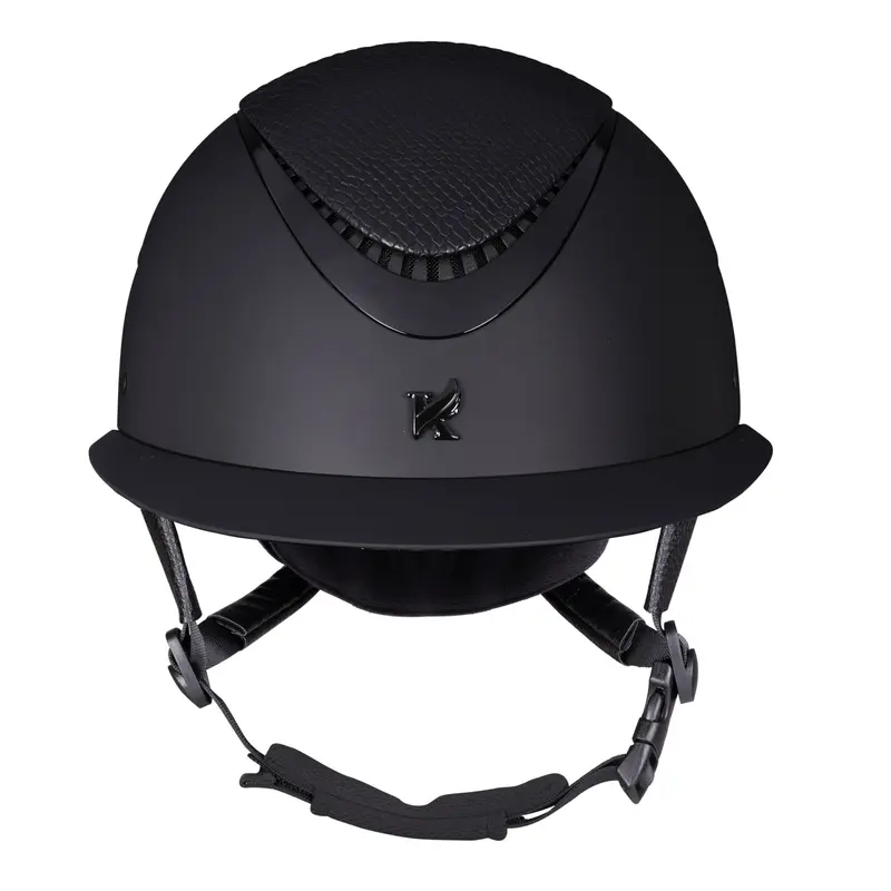 Shires Karben Lorah Wide Peak Riding Hat - Black 2