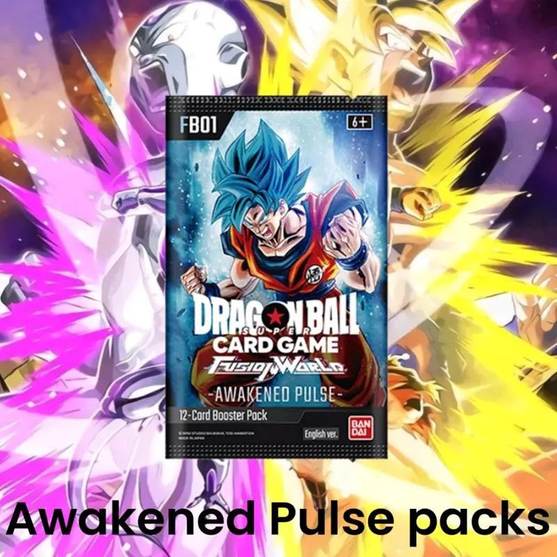 Awakened Pulse DB FusionWorld *live opening* trading cards 0