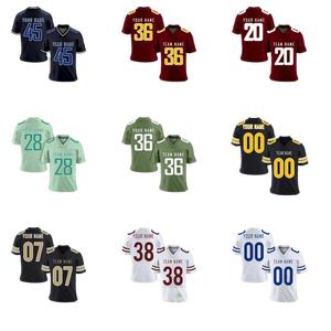 [Free Custom Name and Number] Retro Football Jersey Quick-drying Breathable Classic Short-sleeved Jersey Rugby T-shirt Unisex Street Wear