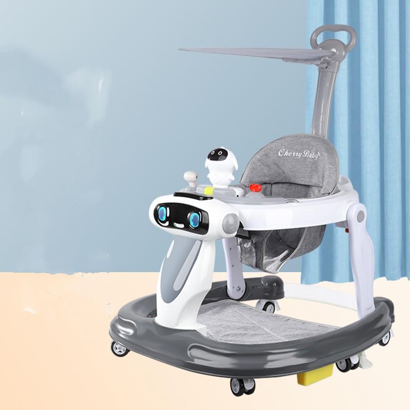 Product Introduction of Baby Walker Anti-O-leg Baby Children's Multi-functional Anti-rollover Walker 14