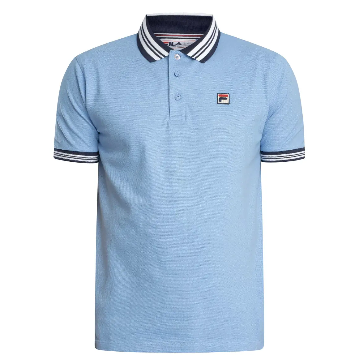Fila Faraz Tipped Polo Vista Blue/Navy/White
