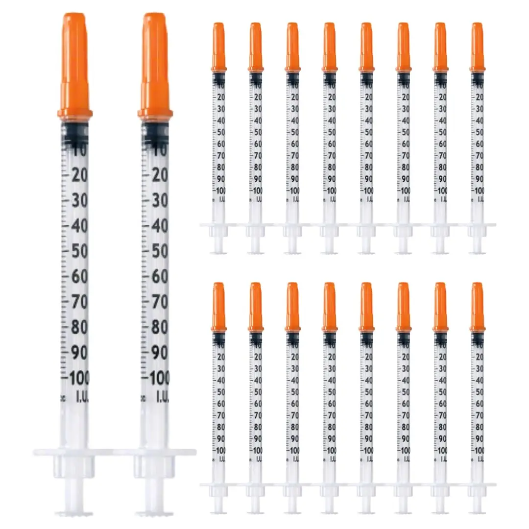 Pack of 10pcs 1ml/cc Plastic Tube 27G (0.4 x 12.7mm) Multipurpose Measuring Tools Individually Packed (27G 1/2")