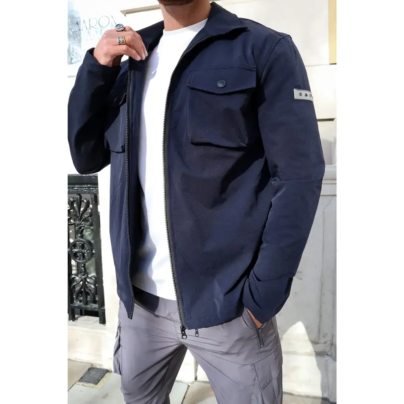 Capo BUTTON Jacket - Navy 0