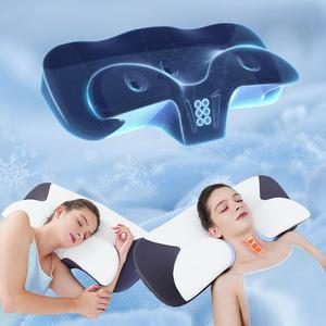 Ergonomic Design Neck Pillow, 1/2 Counts Supportive Memory Foam Pillow, Sleep Pillow for Side, Back & Stomach Sleepers, Comfortable Sleep Solution for Home & Travel