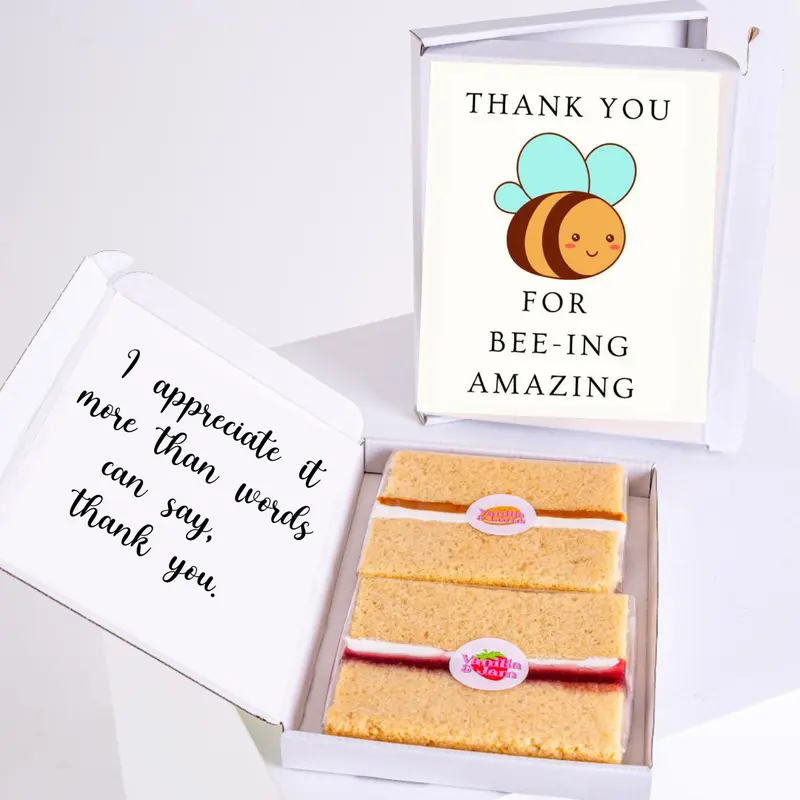 Thank You Cake for Being Amazing | Cake says it better than a card ever could | MailBakes Letterbox Cake | Freshly Baked Gift | Free UK Next Day Delivery | Handmade in the UK | A Thoughtful Treat for Any Occasion 0