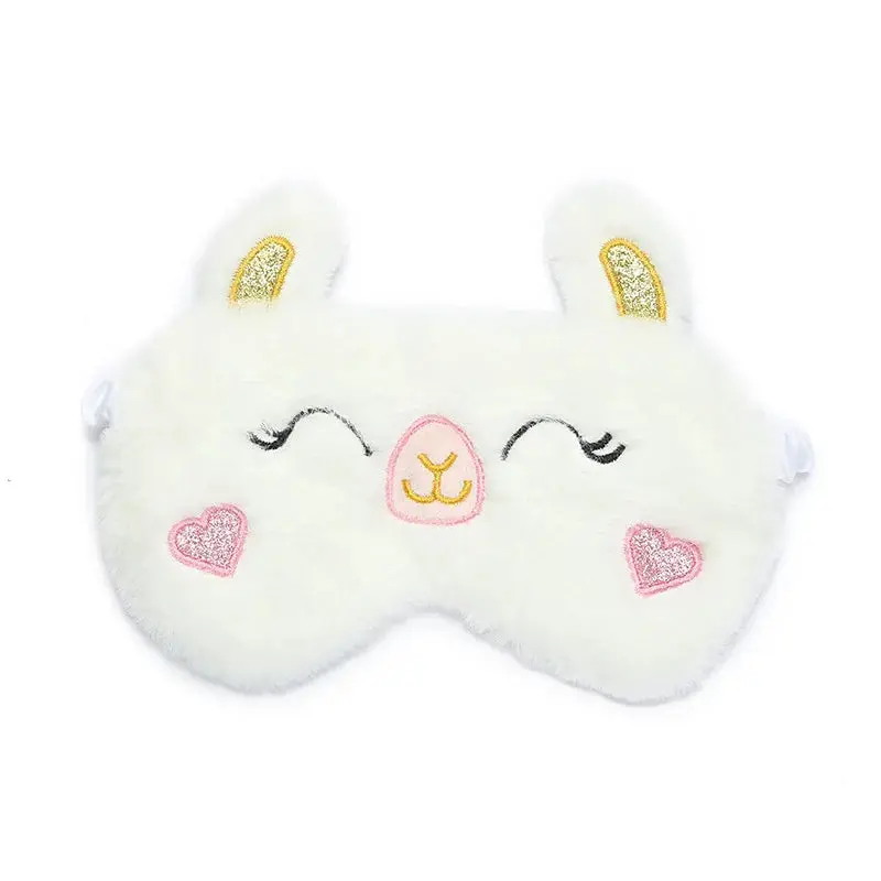 Cute Big Eyes Plush Sleep Mask for Kids – Soft Cartoon Cat Eyepatch for Travel, Nap, Bedtime, and Party Gifts 8