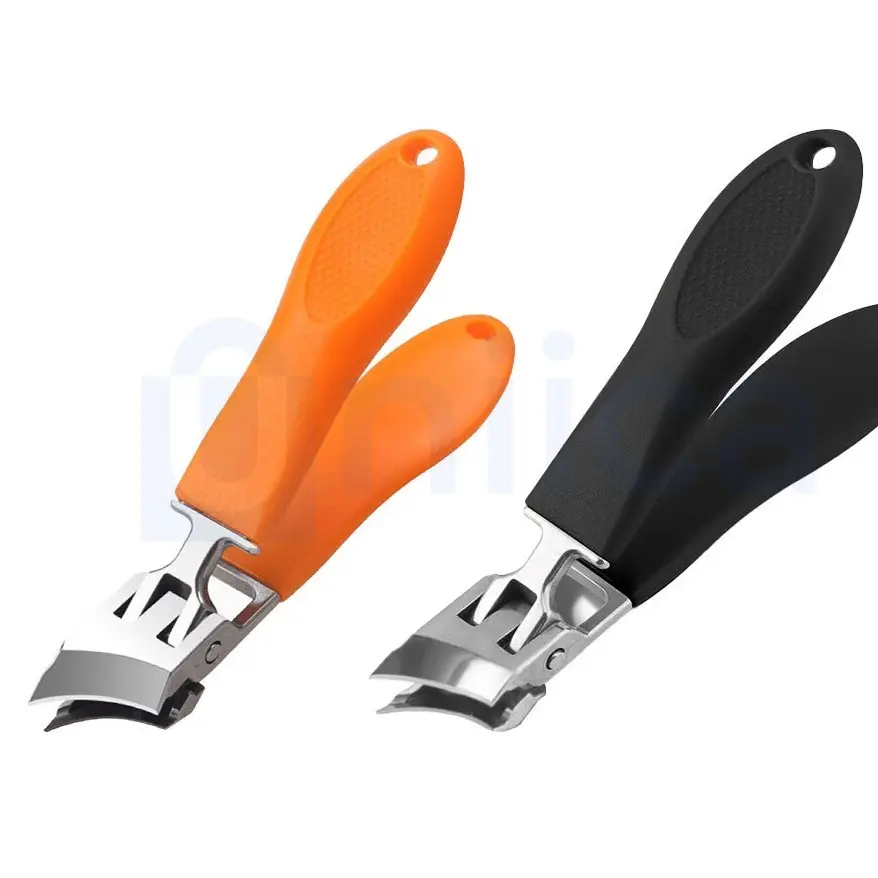 Heavy Duty Toe Nail Clippers for Thick Nails - Effortless Cutters with Wide Jaw - Cutics, Manicure Stainless Stainless Steel