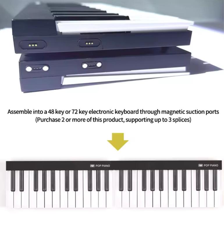Product Introduction of Pop Piano Light Guided Teaching Keyboard 6